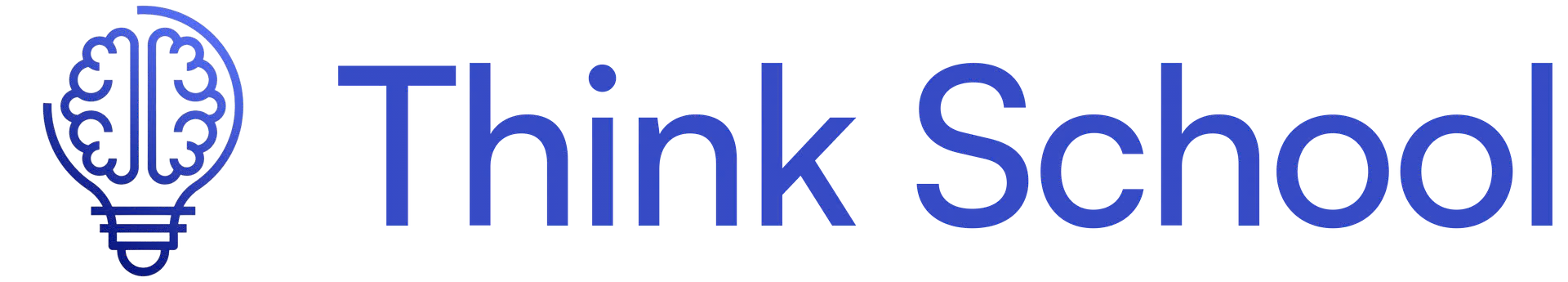 Think School lightbulb logo